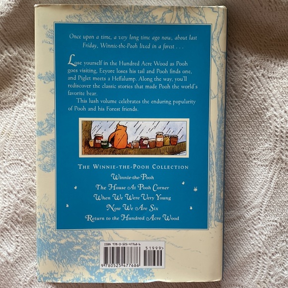 Winnie -the-Pooh Hardcover Collectible Book - Picture 3 of 9